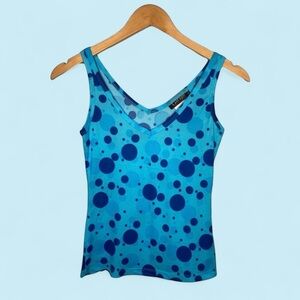 Vintage Garage 90s/Y2K Polka Dot Made in Canada Tank Top